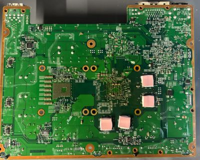 Xbox 360 Xenon Motherboard + Matching DVD PCB Serial Label E74 GPU Removed