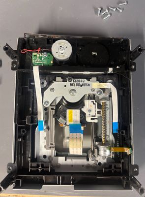 Xbox 360 Hitachi LG GDR-3120L DVD Drive Mechanism OEM No PCB March 2006