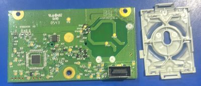 OEM Xbox 360 Phat RF Power Button Board Ring of Light X802779-010 Rev A-1