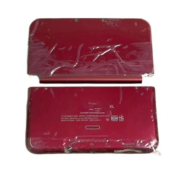 NEW 3DS XL LL Custom Shell Limited Edition Themed Shell Cover, Color: Red