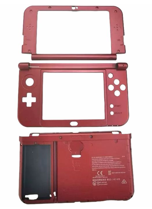 3DS XL/LL chassis replacement shell, Color: red