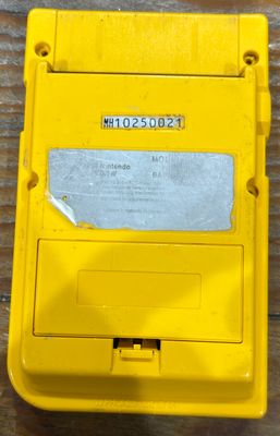 Gameboy Pocket Yellow  Mh10250021
