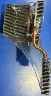 OEM Microsoft Xbox 360 CPU GPU Heatsink Set w/ X-Clamps Original Parts