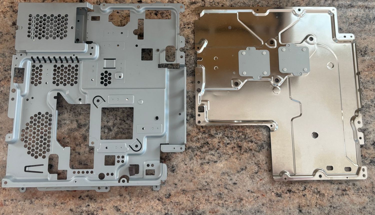 OEM Sony PS3 Slim CECH-2001A Motherboard Metal Shielding Plates Set