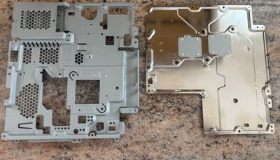 OEM Sony PS3 Slim CECH-2001A Motherboard Metal Shielding Plates Set