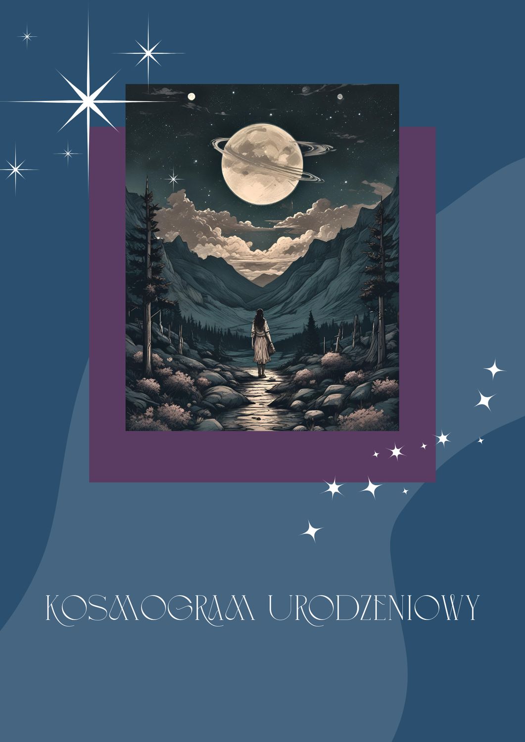 🌌 Kosmogram urodzeniowy – Twoja mapa duszy