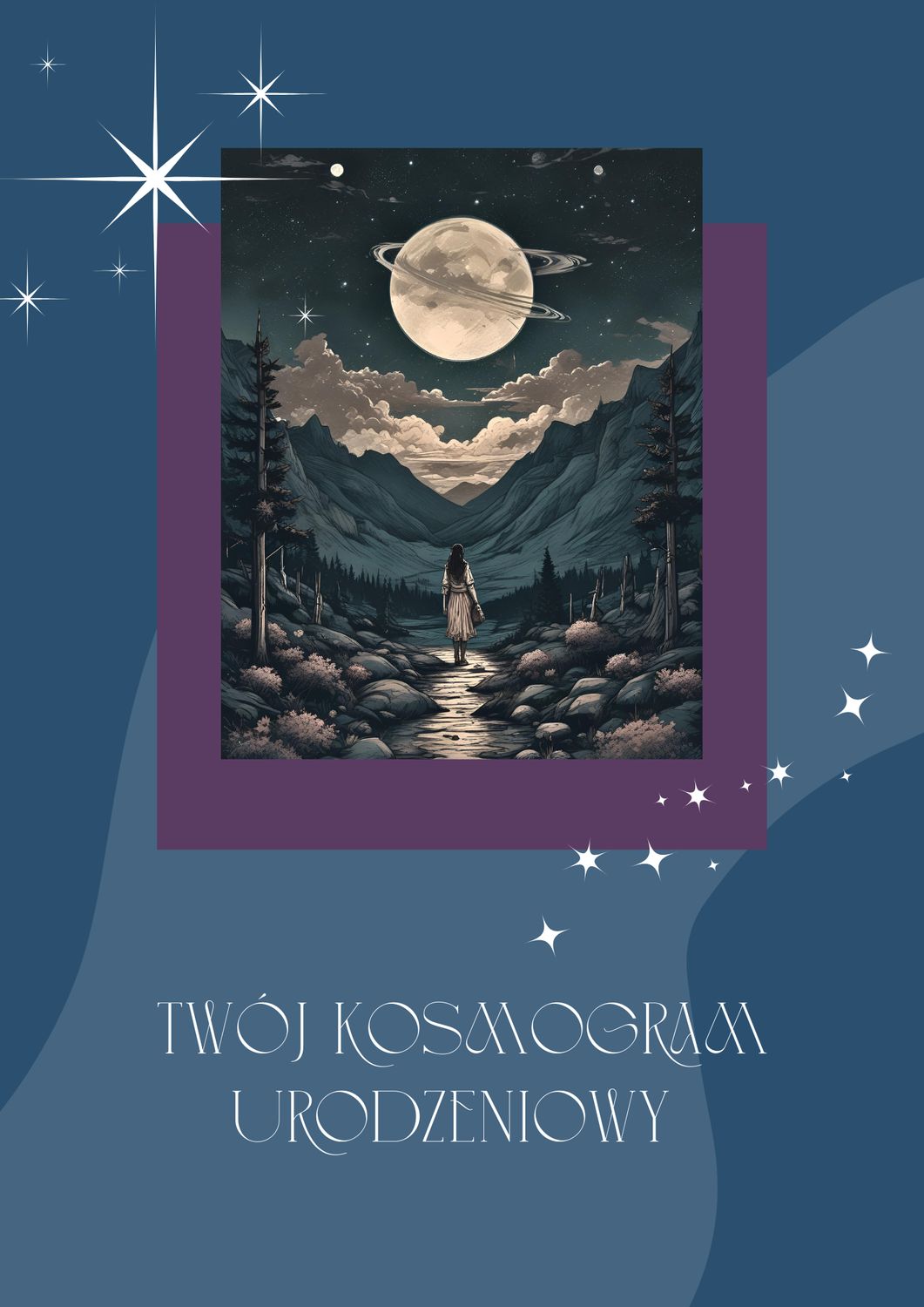 🌌 Kosmogram urodzeniowy – Twoja mapa duszy