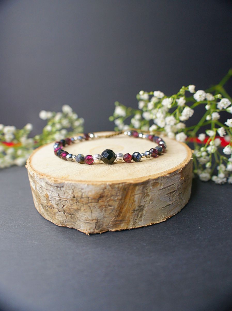 Bransoletka: Uziemienie &amp; Orientacja | srebrna