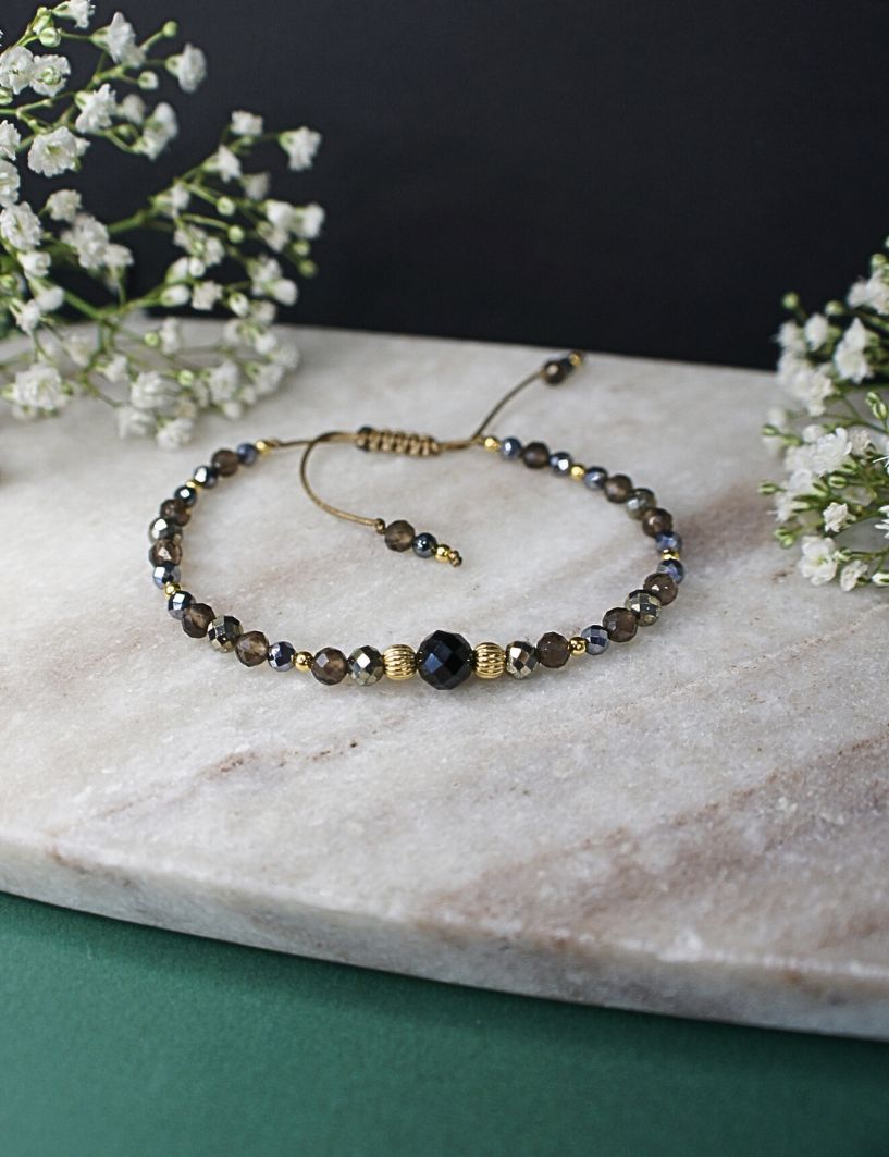 Bransoletka: Uziemienie &amp; Odporność | pozłacana