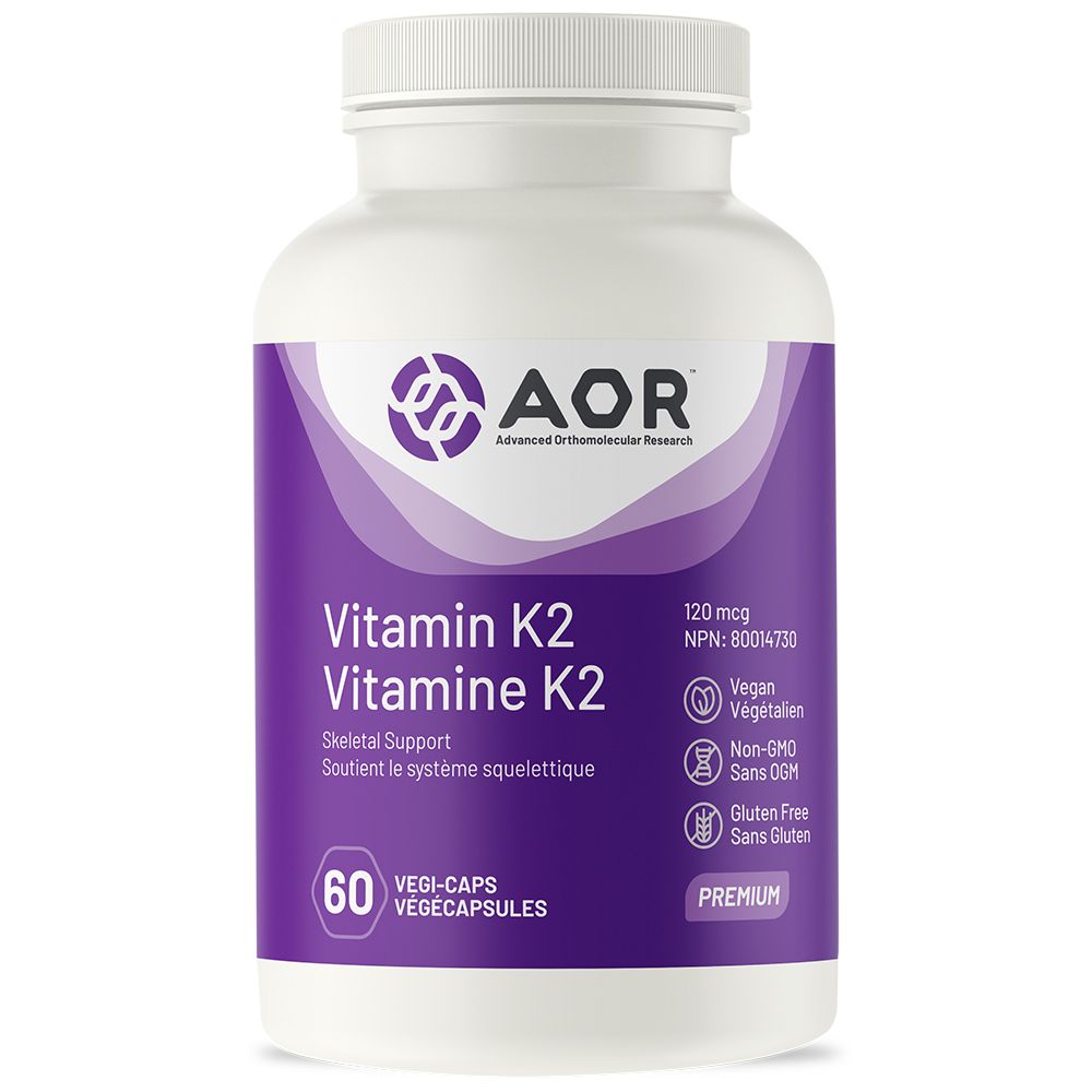 AOR VITAMIN K2 120MCG 60 VEGICAPS