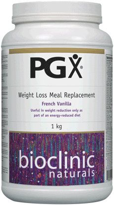 BIO CLINIC PGX WEIGHT LOSS MEAL REPLACEMENT FRENCH VANILLA 1KG