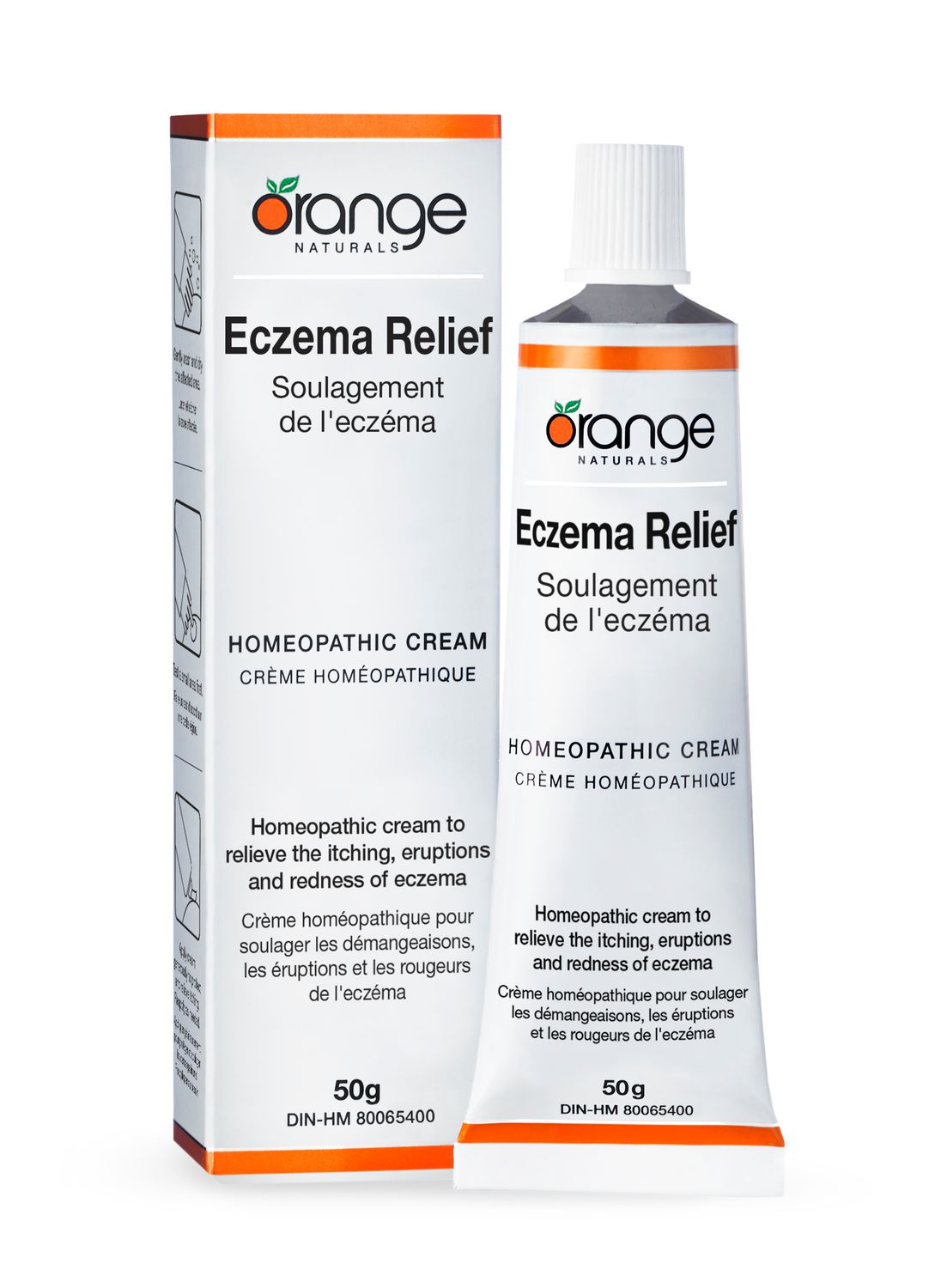 ORANGE ECZEMA RELIEF HOMEOPATHIC CREAM 50G