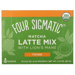 FOUR SIGMATIC MATCHA LATTE WITH LION'S MANE (THINK) -10 PACK BOX