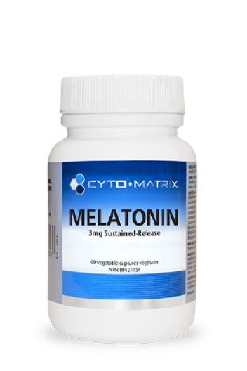 CYTO MATRIX MELATONIN (3MG SUSTAINED RELEASED) 60 VCAPS