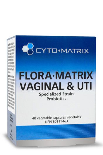 CYTO MATRIX FLORA VAGINAL &amp; UTI 40 VEG CAPS