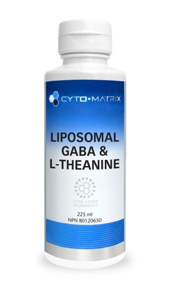 CYTO MATRIX LIPOSOMAL GABA &amp; L-THEANINE 225 ML