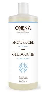 ONEKA SHOWER GEL UNSCENTED 1L