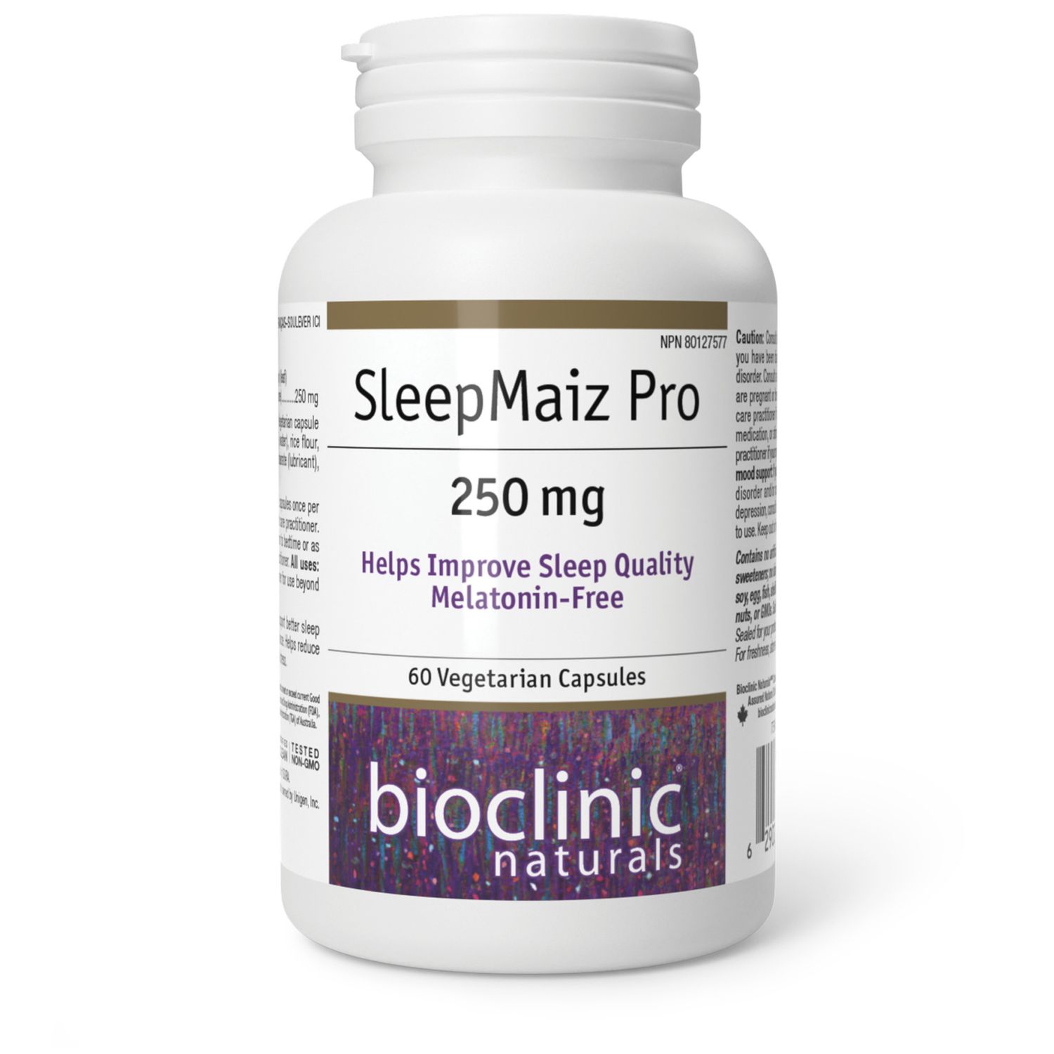 BIO CLINIC SLEEPMAIZ PRO 250mg 60 VEG CAPS