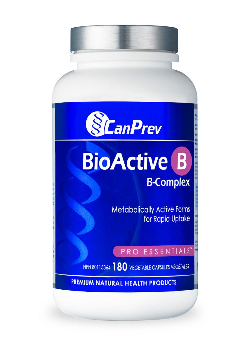 CANPREV BIO ACTIVE B COMPLEX 180 VEGCAPS