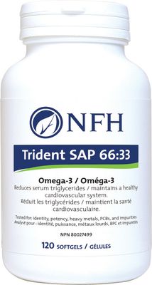NFH TRIDENT SAP 66:33 120 SOFTGELS NFH TRIDENT SAP 66:33 120 SOFTGELS