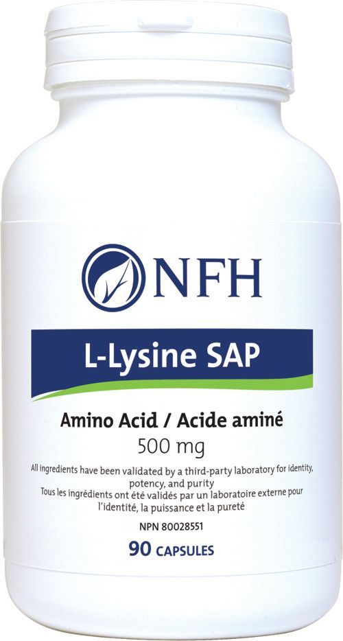 NFH L-LYSINE SAP (500MG) 90 VEGICAPS