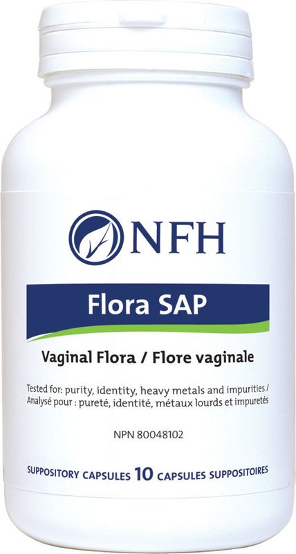 NFH FLORA SAP 10 SUPPOSITORY CAPS
