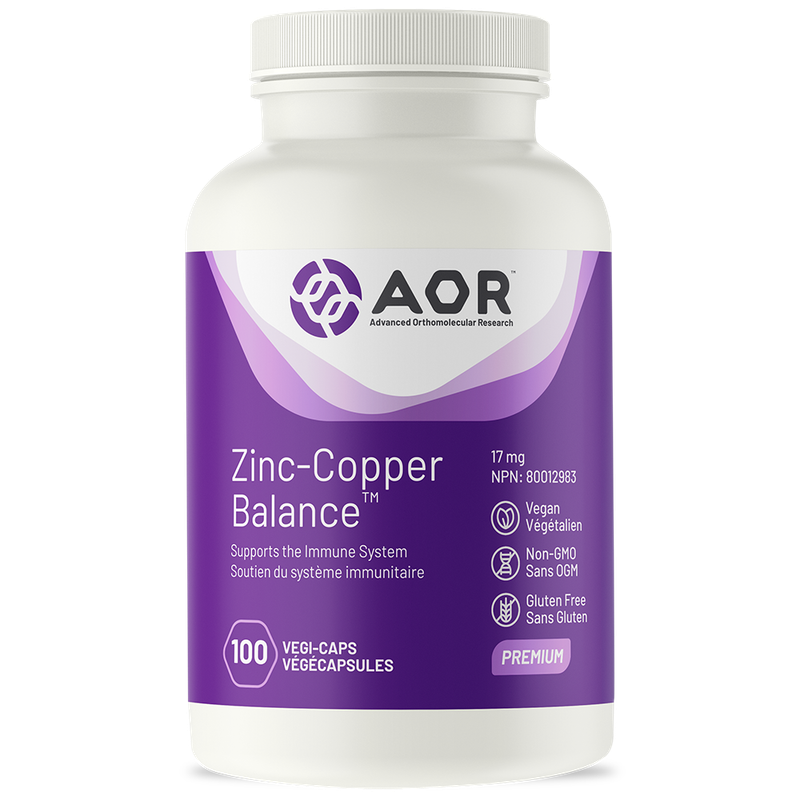 AOR ZINC COPPER BALANCE 100 VEGICAPS