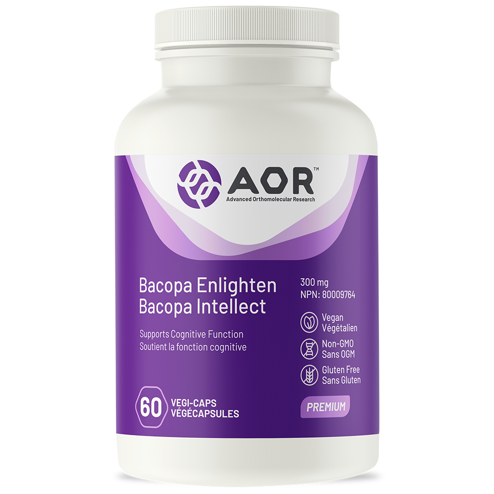 AOR BACOPA ENLIGHTEN 300MG 60 VEGICAPS