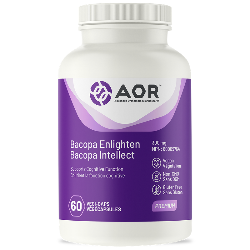 AOR BACOPA ENLIGHTEN 300MG 60 VEGICAPS