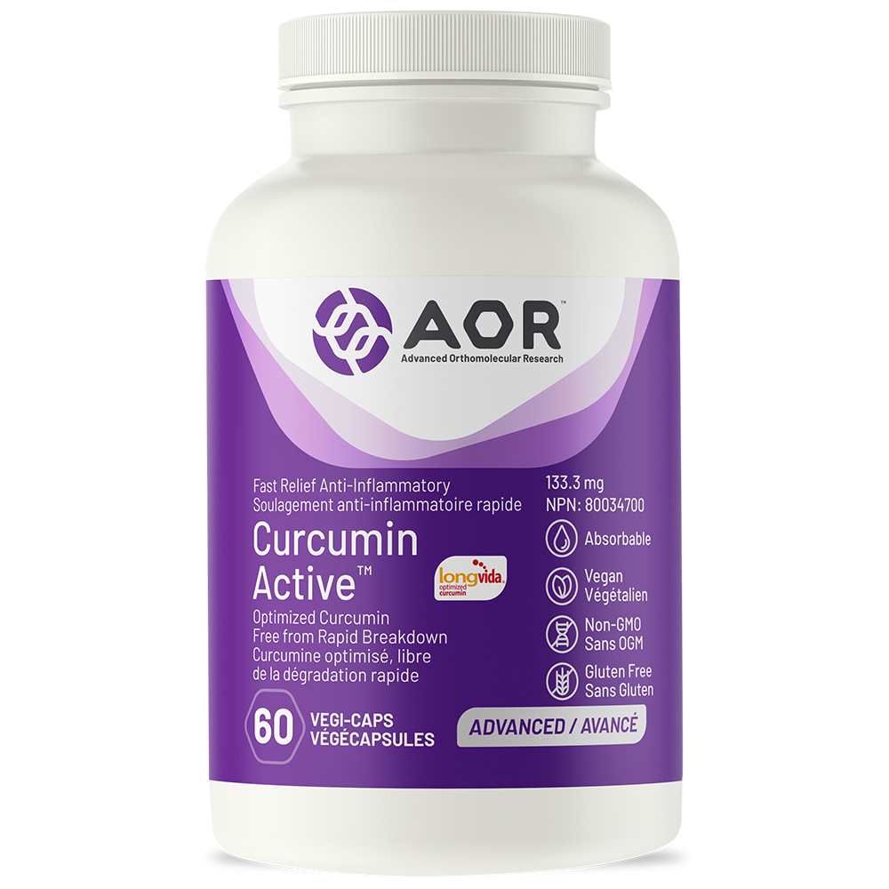 AOR CURCUMIN ACTIVE 60 VEGICAPS