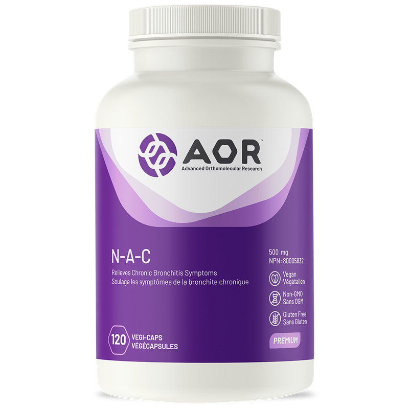 AOR NAC (N-ACETYL L-CYSTEINE) 120 VEGICAPS