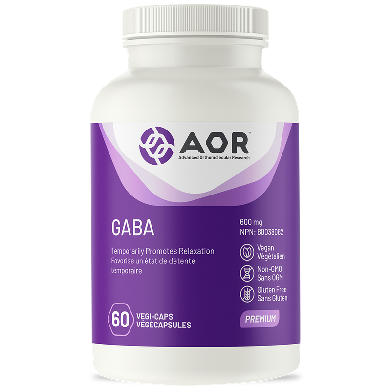 AOR GABA (600MG) 60 VEGICAPS