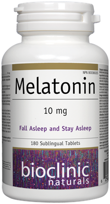 BIO CLINIC MELATONIN (10MG) 180 SUBLINGUAL TABS BIO CLINIC MELATONIN (10MG) 180 SUBLINGUAL TABS