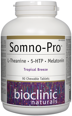 BIO CLINIC SOMNO-PRO 90 CHEWABLE TABS