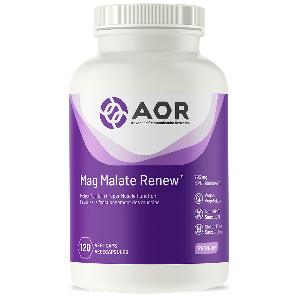 AOR MAG MALATE RENEW 120 VEGICAPS