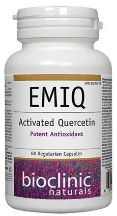 BIO CLINIC EMIQ ACTIVATED QUERCETIN 60 VEGICAPS