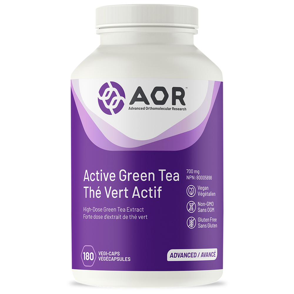 AOR ACTIVE GREEN TEA 180 VEGICAPS