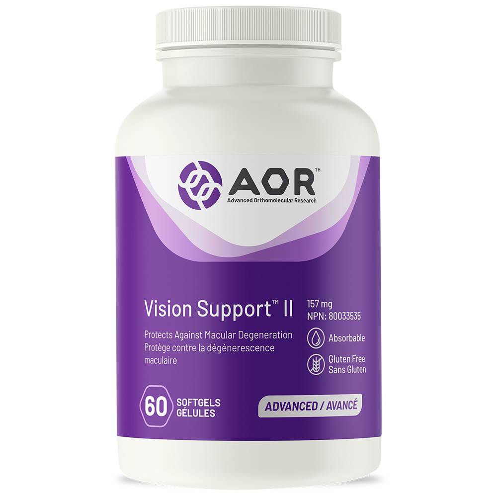 AOR VISION SUPPORT II 60 SOFTGELS