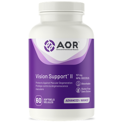 AOR VISION SUPPORT II 60 SOFTGELS