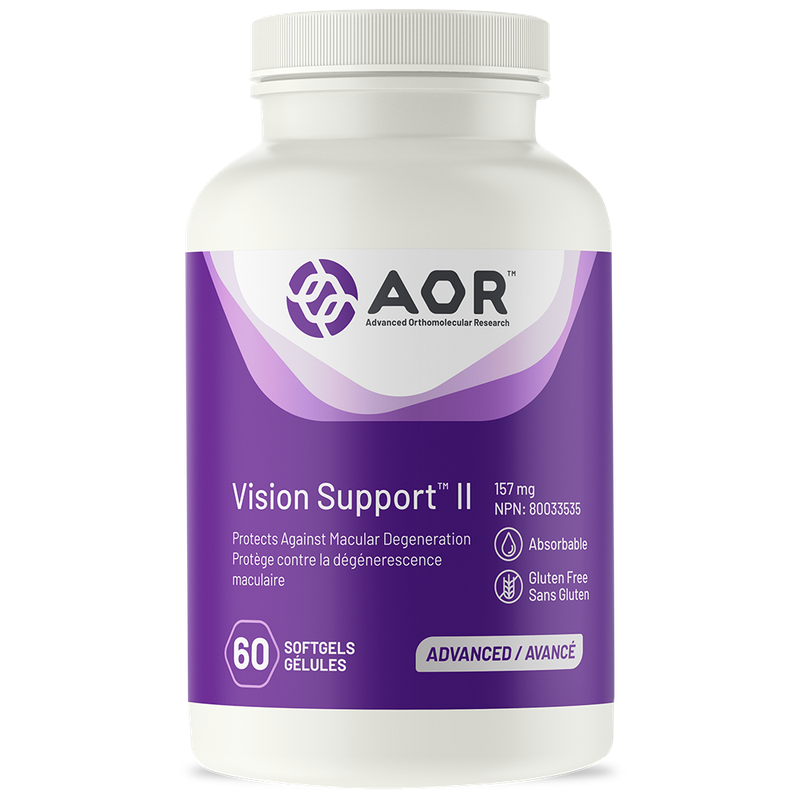 AOR VISION SUPPORT II 60 SOFTGELS