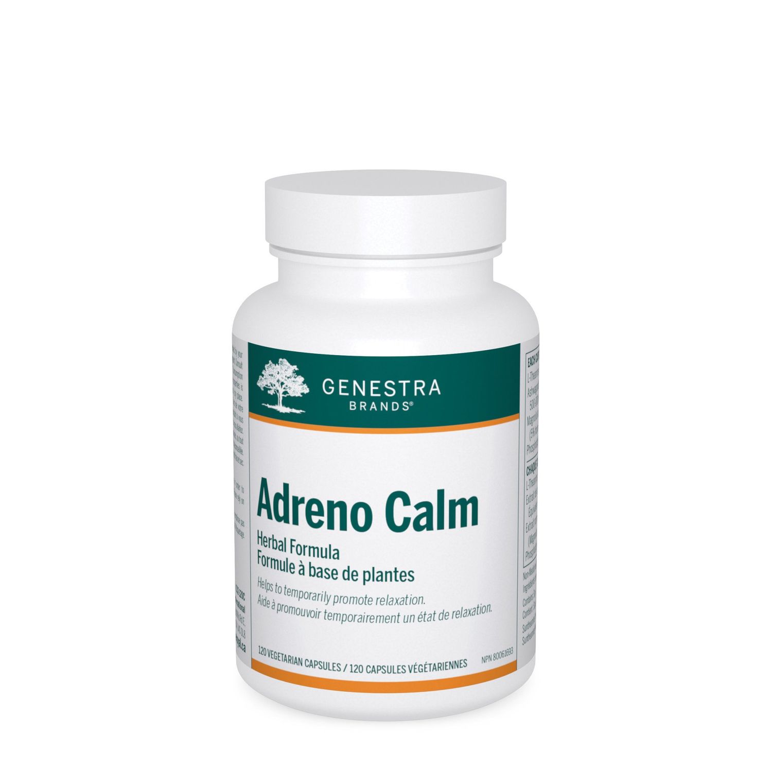 GENESTRA ADRENO CALM 120 VEGICAPS