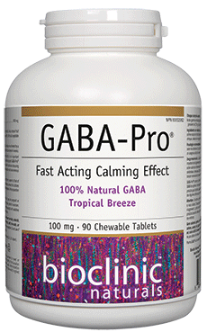 BIO CLINIC GABA-PRO (100MG) 90 CHEWABLE TABS