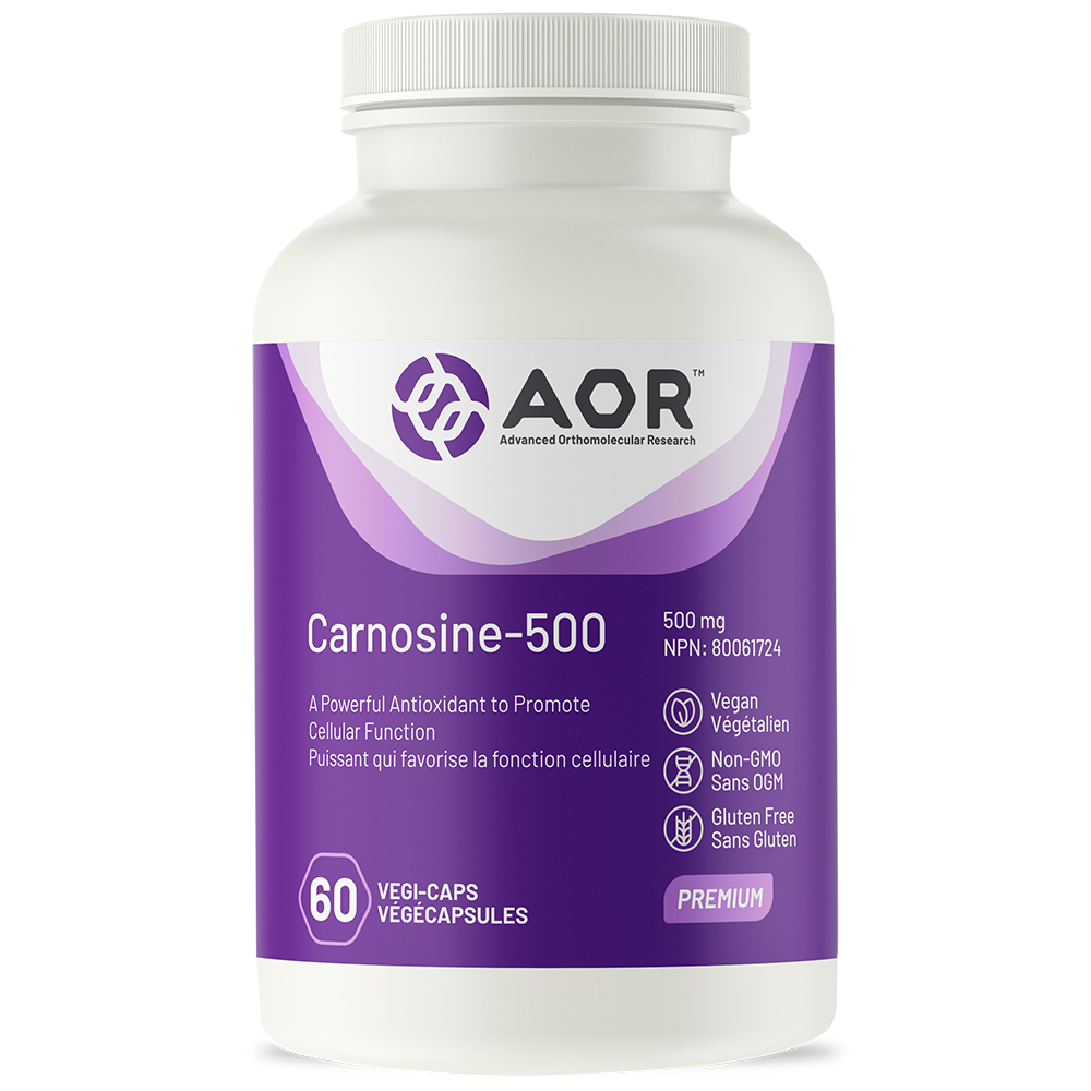 AOR CARNOSINE-500  60  VEGICAPS
