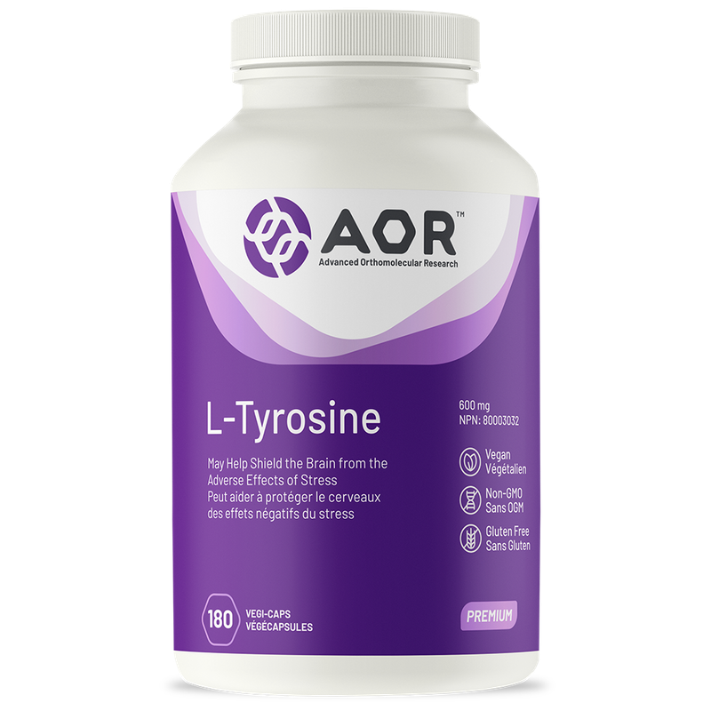AOR L-TYROSINE 600MG 180 VEGICAPS