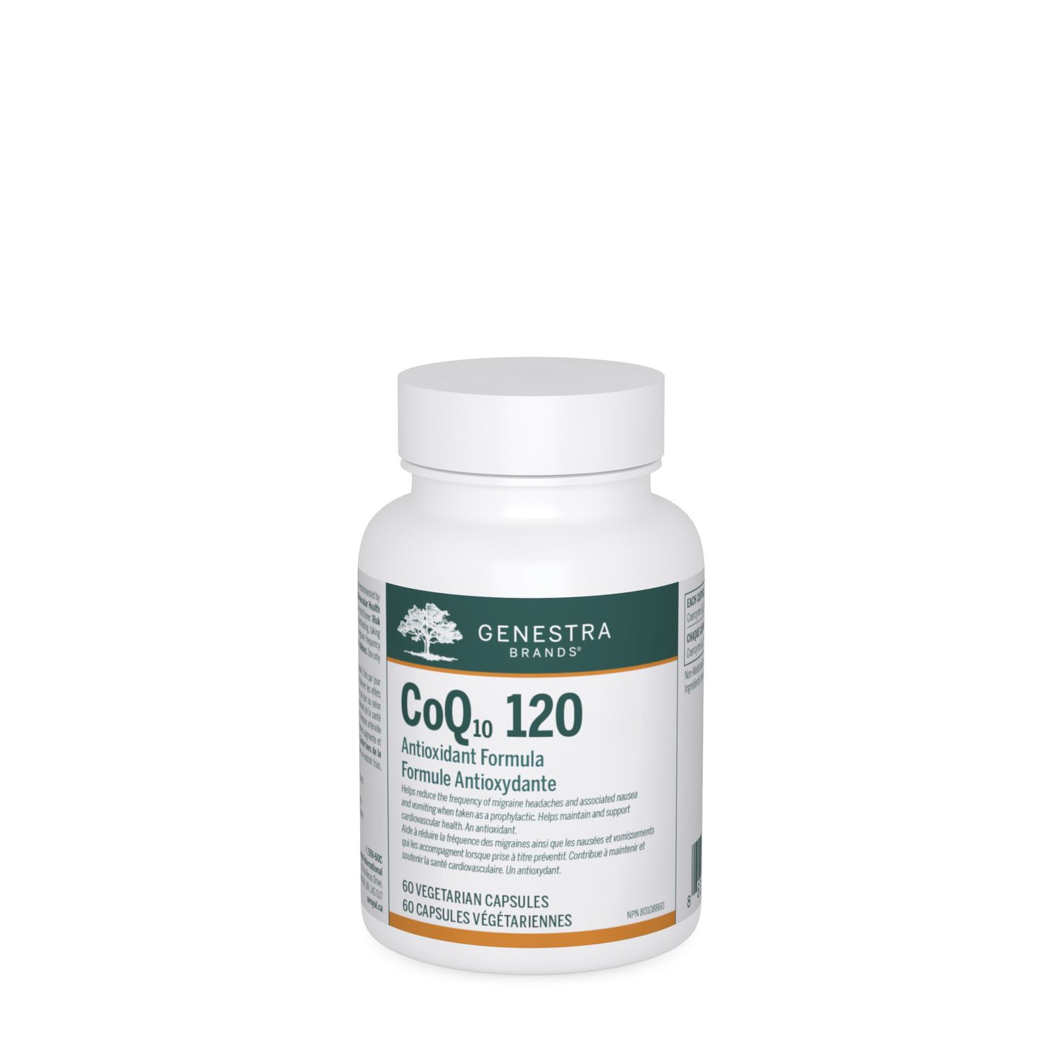 GENESTRA COQ10 120MG 60 VEGICAPS
