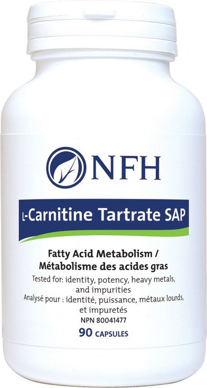 NFH L-CARNITINE TARTRATE SAP (500MG) 90 VEGICAPS