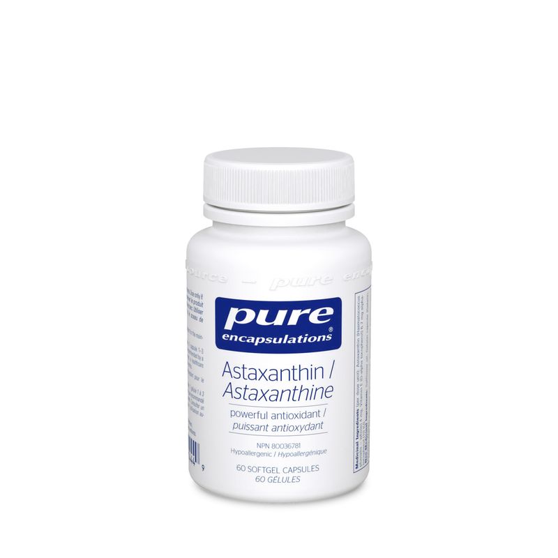 PURE ENCAPSULATIONS ASTAXANTHIN 60 SOFTGELS