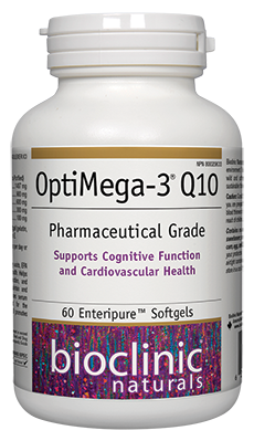 BIO CLINIC OPTIMEGA-3 &amp; COQ10 60 SOFTGELS