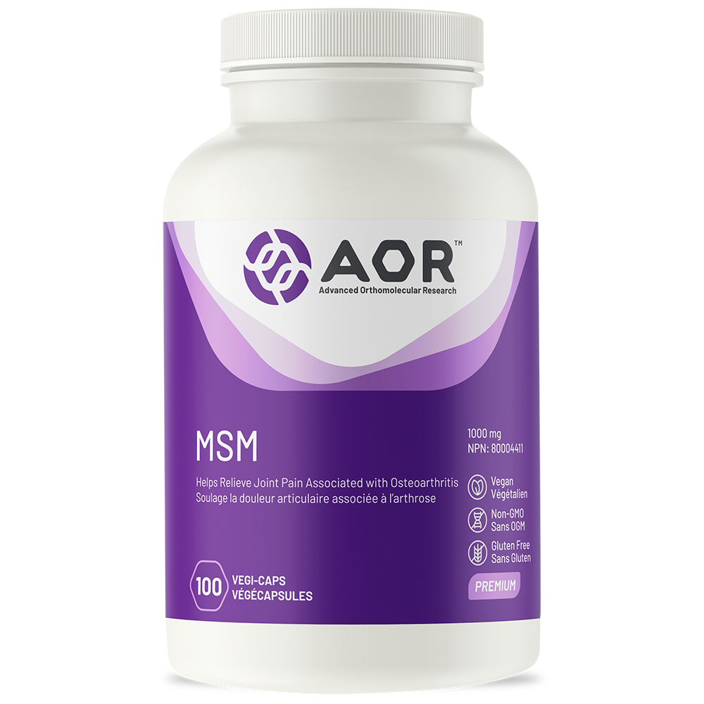 AOR MSM 1000MG 100 VEGICAPS