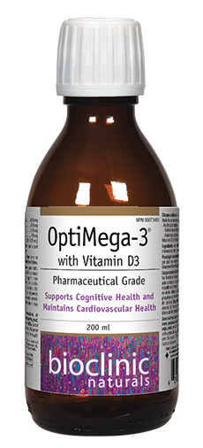 BIO CLINIC OPTIMEGA-3 WITH VITAMIN D3 LEMON MERINGUE 200ML